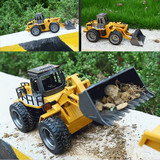 Huina 1532 Rc 1:18 2.4 Ghz 6Ch Truck Construction Front End Loader 1520