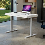 New Electric Standing Desk Motorised Adjustable Sit Stand Computer Desks Table 3091