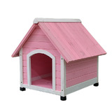 PawHub PawHub Wooden Dog Kennel Timber Pet Cabin Wood Log Box 72cm