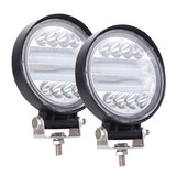 2X 4 Inch 72W Led Work Light Bar Flood Spot Combo Driving Lamp For Truck Offroad