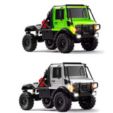 RC Car 1/18 MN 333 4WD Crawler Alloy Remote Control Truck Spare Tire Off Road