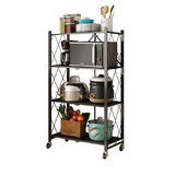 Home Kitchen Office Shelf Display Metal Shelving Rack Storage Organizer