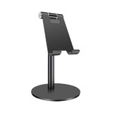 Aluminum Phone Holder Tablet Holder Dock Cradle Holder Tablet Stand for iPad Air Mini Pro Phone Black