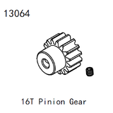 1/10 4Wd Rock Crawler 1001 Land Cruiser Part 13064 Motor Gear 16T