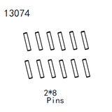 1/10 4Wd Rock Crawler 1001 Land Cruiser Part 13074 Pin 2*8