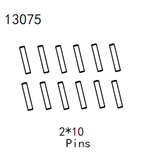 1/10 4Wd Rock Crawler 1001 Land Cruiser Part 13075 Pin 2*10