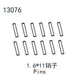 1/10 4Wd Rock Crawler 1001 Land Cruiser Part 13076 Pin 1.6*11