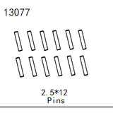 1/10 4Wd Rock Crawler 1001 Land Cruiser Part 13077 Pin 2.5*10