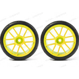 Hsp 1/10 Rc Car Green Drifting Wheel X2 07001/02018 Yellow