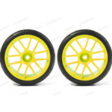 Hsp 1/10 Rc Car Green Drifting Wheel X2 07001/02018 Yellow