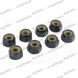 Hsp 1/10 Rc Car Nylon Locknut M4 Part 02055