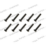 Hsp Rc 1/10 Car Bt2*10 Bh Screw 10P Part 02086