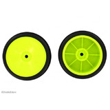 Hsp Parts 02117  Yellow Wheels X2  For 1/10 Rc Car