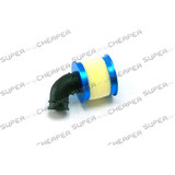 Hsp Rc Car 1/10 Aluminum Capped Air Filter 04104 Blue