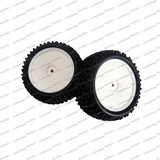 Hsp Parts 06029 Rear White Wheels Complete For 1/10 Rc Buggy