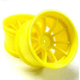 Hsp 1/10 Rc Car Truck Wheel Rim Part 08008 Yellow