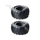 Hsp 08009 Rc Nitro Electric 1/10 Truck Tyres 2 Pieces