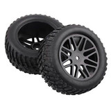 Hsp 1/10 Rc Car Wheel Complete Part 15502 Black