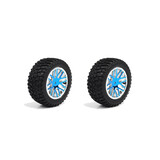 Hsp 1/10 Rc Car Wheel Complete Part 15502 Blue