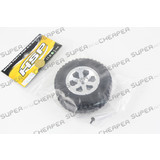 Hsp Parts 20119 Chrome Plated Spoke Wheel Cpmplete+Cap Head Machine Screw 3*10 For 1/10 Rc Car