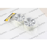 Hsp Parts 20127 Chrome Plated Spoke Rim 1/10 Rc Car