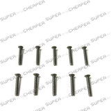 Hsp Parts 60092 Countersunk Self-Tapping Screw 3*18 For 1/8 Rc Car