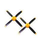 2 X Volantex Propeller 125mm P7680209 2PCS for RC Airplane 500mm P51 Mustang 76802 768-2 EXA76802R