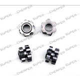 Aluminum Wheel Mounts (81011) For Hsp 1:8 Nitro Gas Car