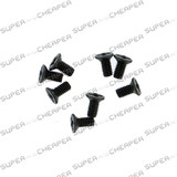 Hsp Parts 81220-2 Countersunk Screws 3*6 For 1/8 Rc Car