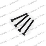 Hsp Parts 81220-25 Column Head Hex Screws 3*45 For 1/8 Rc Car