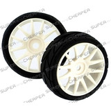 Hsp Parts 85024 Rear Wheels Complete 2Pcs For 1/16 Rc Buggy Car