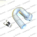 Hsp Parts 86037 Nitro Engine Exhaust Manifold Set For 1/16 Rc Car