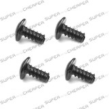 Hsp Parts 86073 Cap Head Self Tapping Screws 3*8 4P For 1/16 Rc Car