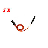 5 X Rc Plane Use 26Awg 15Cm Jr Servo Lead Extension Lead Wire