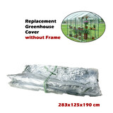 283x125x190 cm Replacement Greenhouse Cover Walk In Greenhouse Garden Shed Tunnel Plant Storage Cover