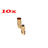 10 X Rc Plane Car Boats Use 4Mm Gold Banana Bullet Connector 1003A