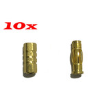 10 X Rc Plane Car Boats Use 4Mm Gold Banana Bullet Connector 1003C