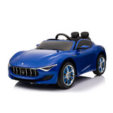 Licenced Maserati 12V Electric Toys Remote Control Kids Ride On Car Blue