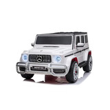 Licensed Mercedes Benz Amg G63 Kids Ride On Car With 2.4G Remote Controller White