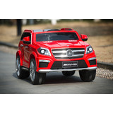 Licensed Mercedes Benz Gl63 Kids Ride On Car With 2.4Ghz Remote Controller Red