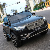 New Licensed Volvo Xc90 Kids Ride On Car With 2.4Ghz Remote Controller Black