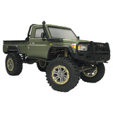 Rc Car Hobby 5CH 2.4Ghz 1/10 4Wd PRO Rock Crawler Land Cruiser Climbing Off Road Olive