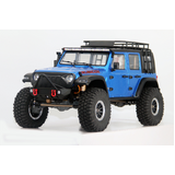 Rc Car Hobby Jeep Rubicon Wrangler 5CH 2.4Ghz 1/10 4WD Pro Rock Crawler Blue