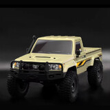 Rc Car Hobby 2.4Ghz 1/10 4Wd Rock Crawler Land Cruiser Climbing Off Road Beige