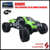 Src Rc Car 2.4Ghz 4Wd 1/10 Brushless Electric Rtr Off-Road Rc Truck Upgraded Fast Charger