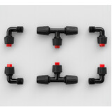 Seesa Boom Sprayer Tips T and Elbows Nozzles Weed Sprayer Parts for ATV Spray Tank