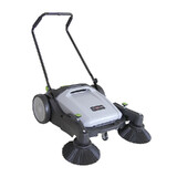 TMP Industrial Floor Sweeper Walk Behind Heavy Duty 40L Wet Dry With Dust Filter