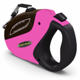 5M Retractable Dog Leash Lead Strong Lockable Heavy Duty Lockable Pink