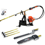 Tmp 62Cc 2In1 Backpack Pole Chainsaw Hedge Trimmer Garden Tool