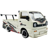 WPL D14S Suzuki Carry RC Drift Car Kei Truck Electric Brushless 4WD 1/10 Scale RTR - White
